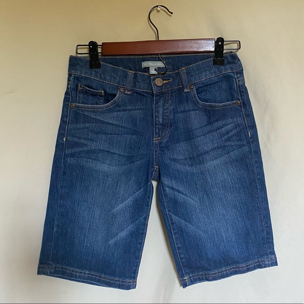 Denim Bermudas